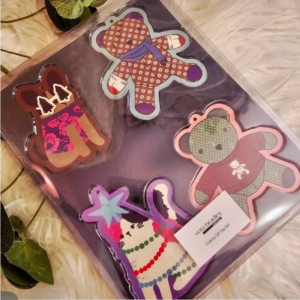 Vera Bradley Holiday Hang Tag Set - NIB